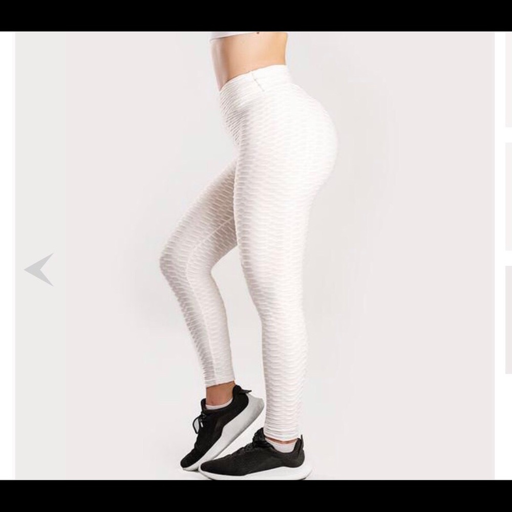 OVAHIA Anti-Cellulite Push-Up Leggings white S